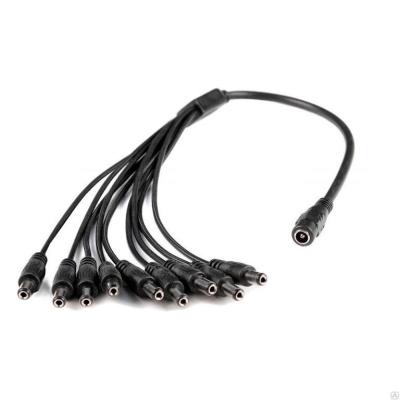 Разветвитель питания на 9 разъемов 2,1х5,5 мм Разветвитель питания на 9 разъемов 2,1х5,5 мм