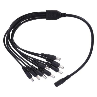 Разветвитель питания на 8 разъемов 2,1х5,5 мм