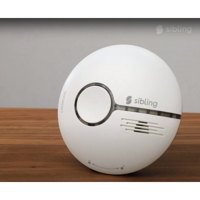 Детальное изображение товара "Датчик дыма (ZigBee) Sibling Powernet-ZSM" из каталога оборудования для видеонаблюдения