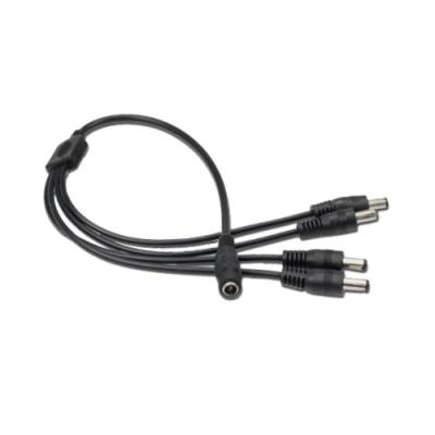 Разветвитель питания на 4 разъема 2,1х5,5 мм Разветвитель питания на 4 разъема 2,1х5,5 мм