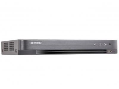 Гибридный видеорегистратор 4-канальный 4Мп Lite HiWatch DS-H304QAF