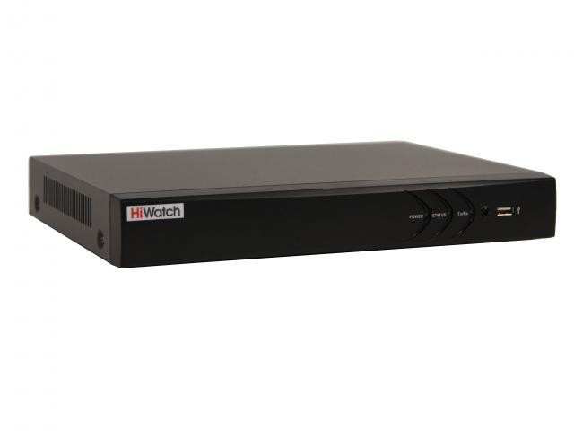 Детальное изображение товара "IP видеорегистратор 4-канальный 8Мп HiWatch DS-N304P(C) с PoE" из каталога оборудования для видеонаблюдения