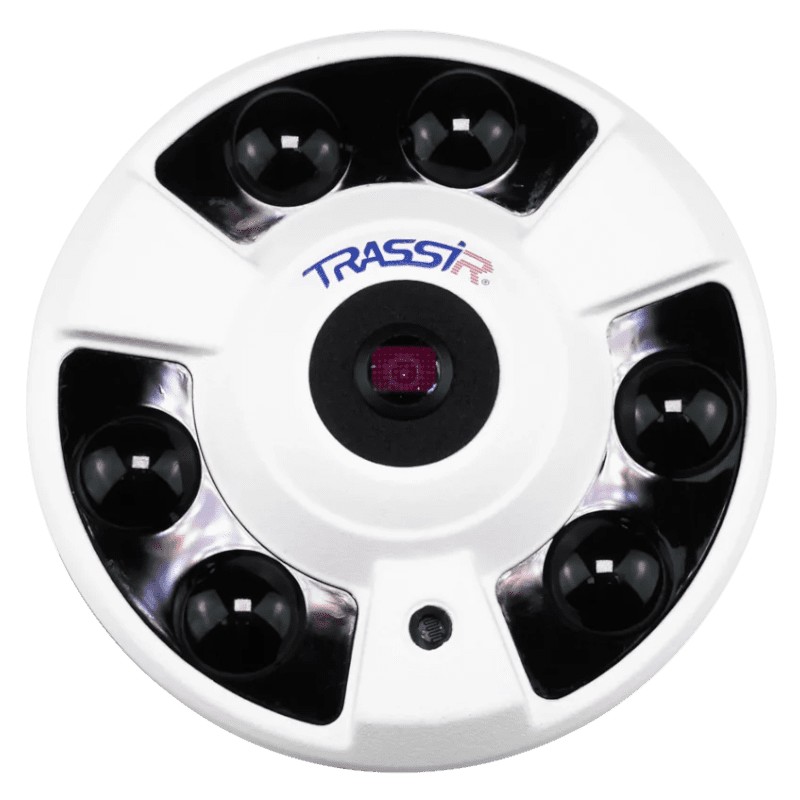 Детальное изображение товара "IP-камера внутренняя 6Мп Trassir TR-D9161IR2 1.4" из каталога оборудования для видеонаблюдения